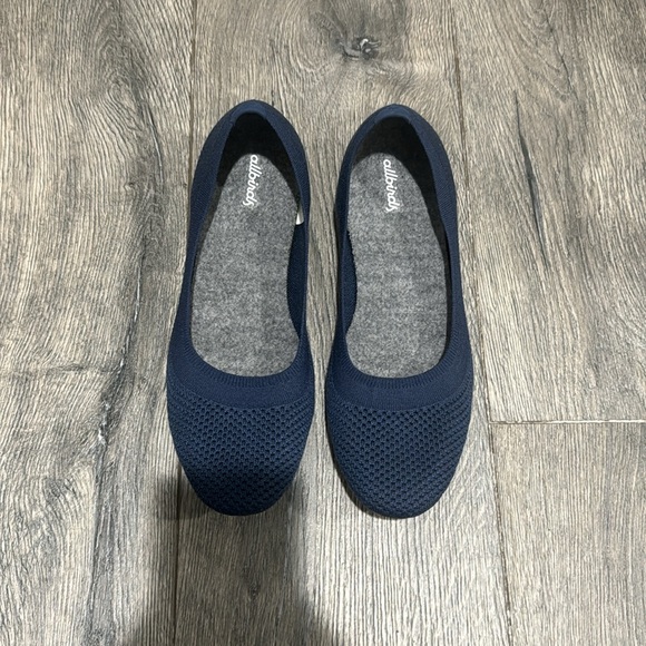 • AllBirds • Women’s Tree Breezers Slip On Flats 
Navy Blue 10.5 - Picture 2 of 5